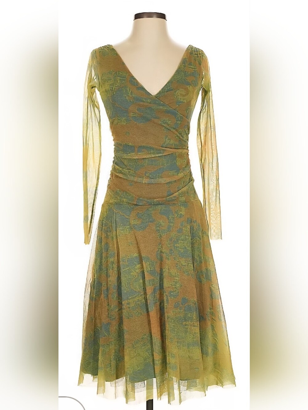 Westonwear Green Turqouise Dress Size S